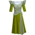 thumbnail image 1 of Musical Hadestown Persephone Costume Green Dress Music Festival Theater Outfit for Women, 1 of 7