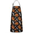 thumbnail image 1 of Musical Halloween Icons Pattern Apron-Garden Aprons for Women with Pockets-Cotton Linen Waterproof Kitchen Cooking Gardening Aprons Adjustable for Kitchen,Cooking,BBQ and Salon 33"x27", 1 of 7