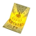 thumbnail image 1 of Musical Happy Birthday Card With Light and Sound 3D Birthday Greeting Card Light and Music Birthday Card for Kid Adult, 1 of 8