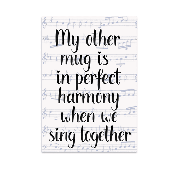 Musical Harmony Wall Art - Music Lover - 13x19 Poster Print