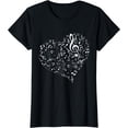 thumbnail image 1 of Musical Heart Singer Composer Musician Songwriter Music T-Shirt, 1 of 3