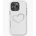 thumbnail image 1 of Musical Heart Treble Clef Notes Phone Case for iPhone 16 15 14 13 12 11 Pro Max, 1 of 2