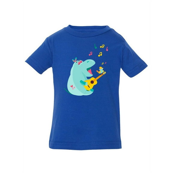 Musical Hippo T-Shirt Infant -Image by Shutterstock,  24 Months