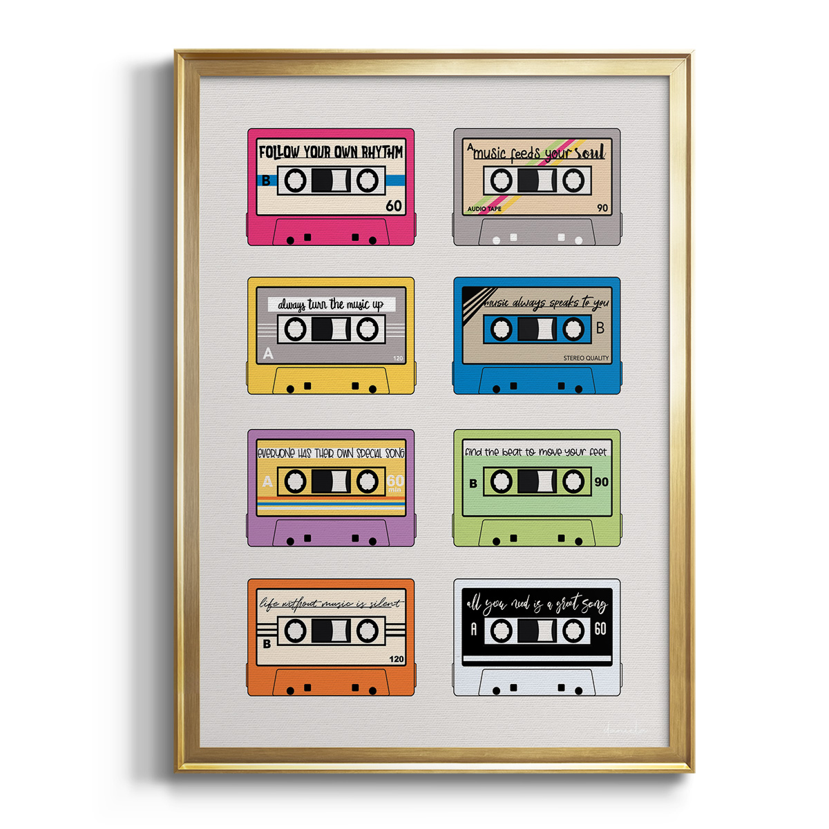 Musical Inspiration Premium Framed Print - Ready to Hang