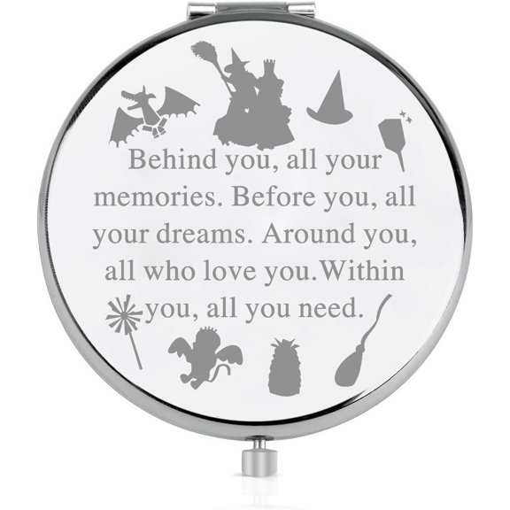 Musical Inspired  Behind You  Your Memories Compact Makeup Mirror  Musical Lover