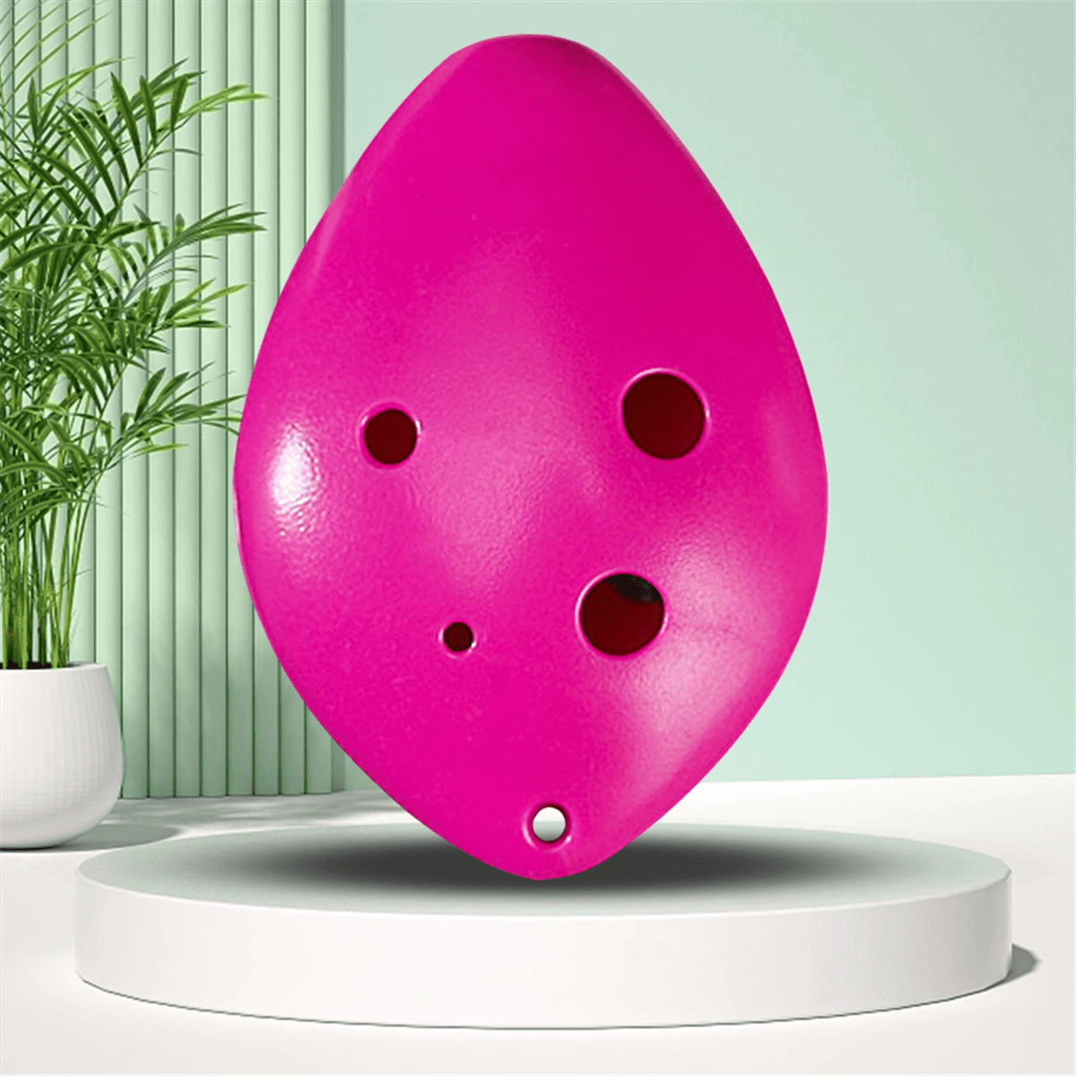 Musical Instrument 6 Holes Long Mouth Flute with Song Book Neck String