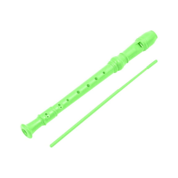 Musical Instrument 8 Hole Soprano Recorder High C Tone Wood Instrument with Cleaning Stick for Beginners G Fingering C Key Soprano Recorder