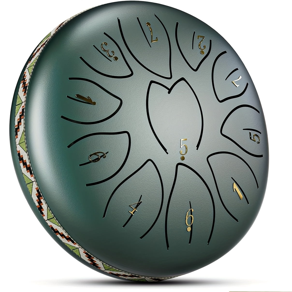 [Musical Instrument for Adults] 11-Note Steel Tongue Chakra Drum | 6 ...