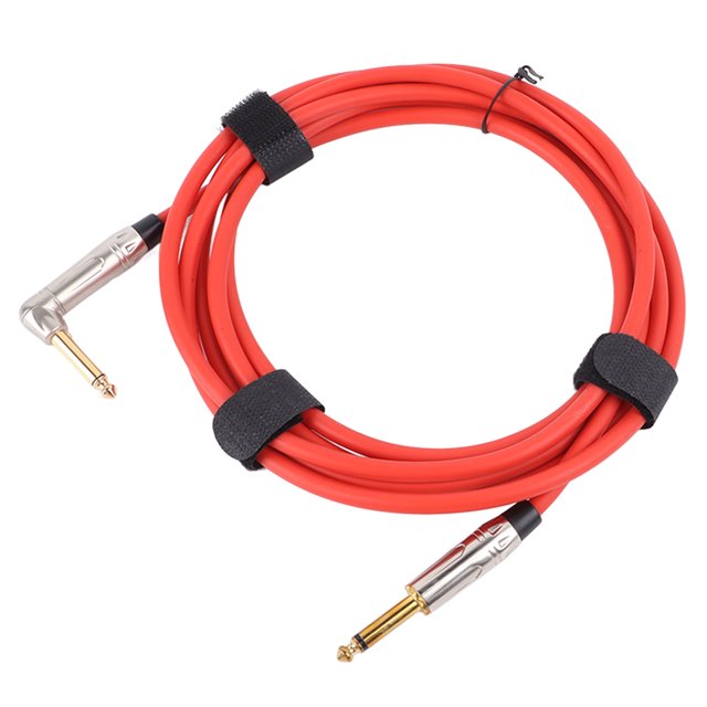 Musical Instrument Cable 6.35 Electric Folk Guitar Bass Audio