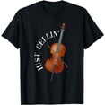 thumbnail image 1 of Musical Instrument Cellist Gift Cello T-Shirt, 1 of 5