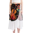 thumbnail image 1 of Musical Instrument Chiffon Beach Dresses for Women - Stylish and Lightweight Beach Dress, 1 of 6