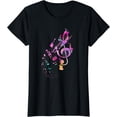 thumbnail image 1 of Musical Instrument Music Notes Musician Treble Clef T-Shirt, 1 of 3