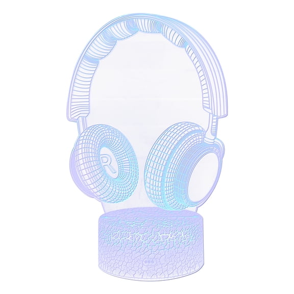 Musical Instrument Night Light LED Colorful 16-Color Remote Control Desk Lamp