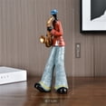 thumbnail image 1 of Musical Instrument Ornament Under $5! Yannianjz Musical Instrument Sculpture, Brass Band Figurine, Vintage Music Note Decor, Shelf Desktop Ornament, Gift for Musicians, Music Teachers, Jazz Lovers, 1 of 7