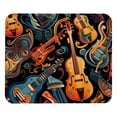 thumbnail image 1 of Musical Instrument Printed Square Mousepad Desk Pad Desk Mat, 8.3x9.8 Inch, Non-Slip Rubber Bottom, Suitable for Office and Gaming, 1 of 6