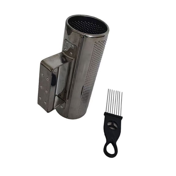 Musical Instrument Round Cylinder Latin Percussions Instruments Metal Guiro Instrument Shaker Guiro Shaker with Scraper