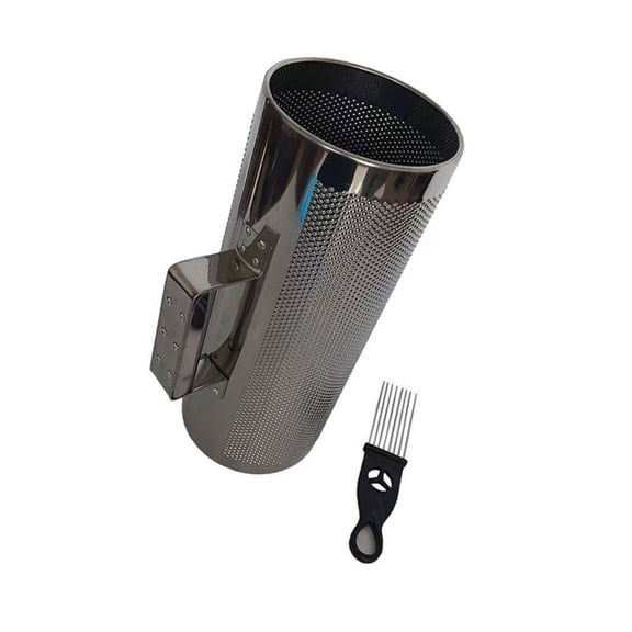 Musical Instrument Round Cylinder Latin Percussions Instruments Metal Guiro Instrument Shaker Guiro Shaker with Scraper
