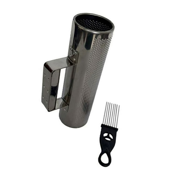 Musical Instrument Round Cylinder Latin Percussions Instruments Metal Guiro Instrument Shaker Guiro Shaker with Scraper