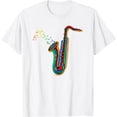 thumbnail image 1 of Musical Instrument Saxophone Player Gift Saxophone T-Shirt, 1 of 3