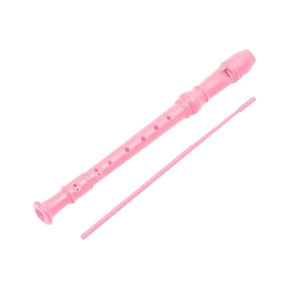 Musical Instrument Soprano Recorder for Beginners 8 Hole High C Tone Wood Recorder with Cleaning Stick and G Fingering Confident Instrument