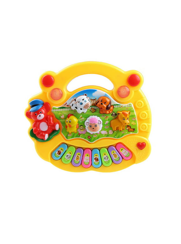 Musical Instrument Toy Baby Kids Animal Farm Piano Developmental Music Toys