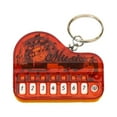 thumbnail image 1 of Musical Instrument Toy Piano Keychain Mini Keyboard Instrument Pendant Chain Key Electro Charm E0M8 Music Gifts Keyring, 1 of 7