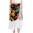 thumbnail image 1 of Musical Instrument Women's Chiffon Summer Beach Dresses with Polyester Straps for a Stylish Look, 1 of 6