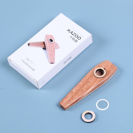 Musical Instrument Wooden Kazoo Kids Ukulele Guitar Partner Party Professional