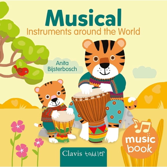 Music Books Musical Instruments Around the World Sound Book, Book 2, (Board Book)