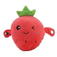 thumbnail image 1 of Musical Interactive Strawberry Plush Toy with Beat Sensing, Soft Fruit Stuffed Doll 8.27-inch Battery-Powered Version Boxed Packaging, 1 of 7