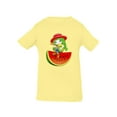 thumbnail image 1 of Musical Kid On Watermelon T-Shirt Infant -Image by Shutterstock,  12 Months, 1 of 4