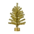 thumbnail image 1 of Musical LED Christmas Tree with Rotating Base and Sparkling Lights, Mini Artificial Desktop Decor for Home Office Holiday Celebration and Gift Giving, 1 of 5