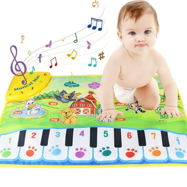 Musical Mat for 1 2 Years Toddlers Piano Play Mat Musical Toys Baby Floor Music Playmat