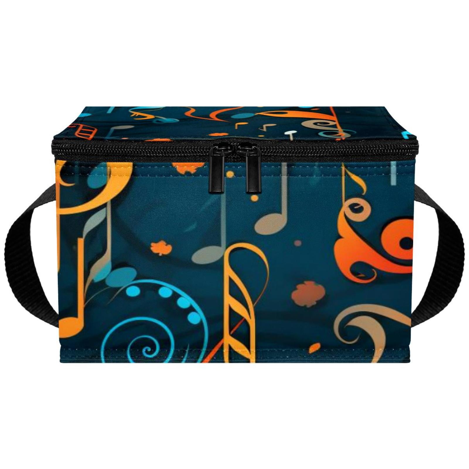 Musical Note Lunch Bag Lunch Box Women Men Reusable Insulated Lunch ...
