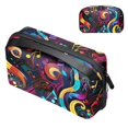 thumbnail image 1 of Musical Note Oxford Cloth Waterproof Digital Storage Box Organizer for Power Cord, Computer Cable, and Electronic Accessories, 1 of 6
