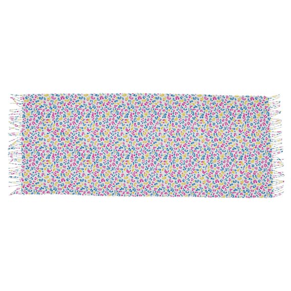 Musical Note Pattern Women's Cold Weather Scarves Lightweight Warm Fashion Scarves, Breathable 86.6''x30.7''