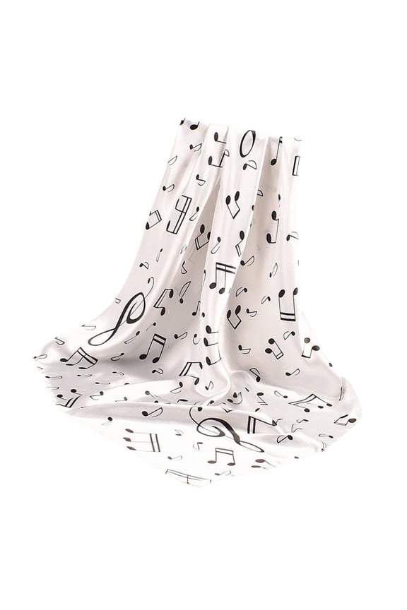 Musical Note Scarf Shawl, Suitable for Various Outdoor Activity and Daily Wear for Casual and Sports Activity
