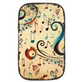 thumbnail image 1 of Musical Note Soft Furry Printed Car Armrest Cover Pad 12.5x8.2 Inch for Comfort and Style, 1 of 6