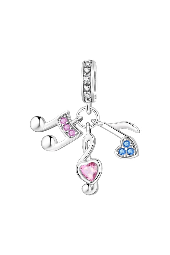 Musical Notes Charm, Compatible with Most Bracelet, Charm for Bracelet