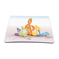 thumbnail image 1 of Musical Notes Colored 1 X Standard 7 x 9 Rectangle Non - Slip Rubber Mouse Pad, 1 of 1