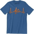 thumbnail image 1 of Musical Notes Heartbeat Love Music Singer Dancer Musician Gift T-Shirt, 1 of 4