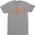 thumbnail image 1 of Musical Notes Heartbeat Love Music Singer Dancer Musician Gift T-Shirt, 1 of 4