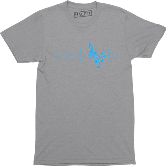 Musical Notes Heartbeat Love Music Singer Dancer Musician Gift Tee Shirt