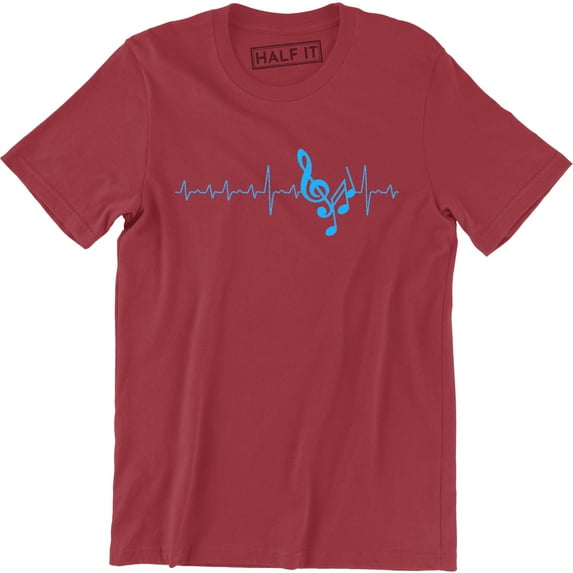 Musical Notes Heartbeat Love Music Singer Dancer Musician Gift Tee Shirt