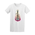 thumbnail image 1 of Musical Notes Rock Guitar Flames Tee Men's -Image by Shutterstock, 1 of 2
