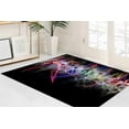 thumbnail image 1 of Musical Notes Rugs, Black Rug, Music Room Rug, Bridesmaid Gift, Entry Rug, Printed Rug, Black Rug, Gift For The Home, Step Rug, Luxury Rug, 3.3'x9.2' - 100x280 cm, 1 of 7