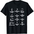 thumbnail image 1 of Musical Notes Symbol Definition Humor Funny Christmas Gift Short Sleeve T-Shirt, 1 of 4