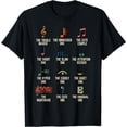 thumbnail image 1 of Musical Notes Symbol Definition - Humor Musician T-Shirt Black Large, 1 of 4