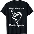 thumbnail image 1 of Musical Notes Symbol Gift for Musicians Loves Music Bb Life T-ShirtMen and women, Black T-shirt, size: Extra large, 1 of 4