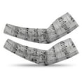 Musical Notes UV Sun Protection Arm Sleeves Sun Protection Thorn Proof